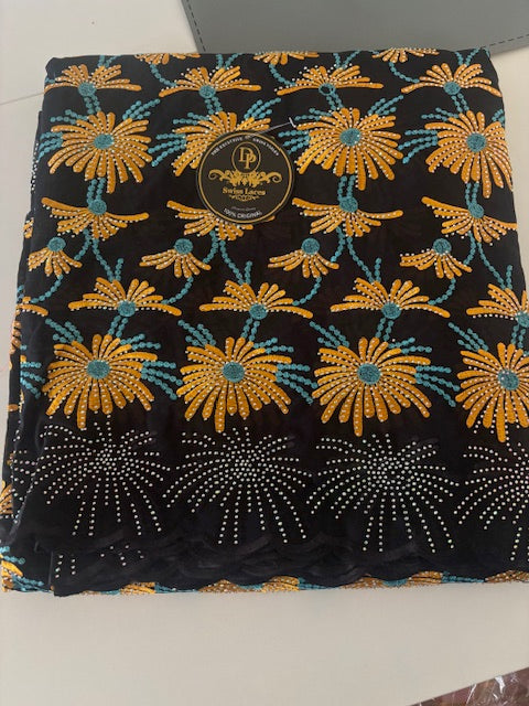 Broderie Suisse Premium – Pièce Unique