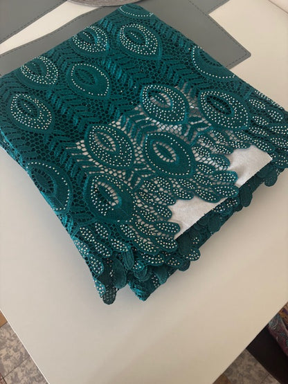 Premium Swiss Embroidery – One-of-a-Kind