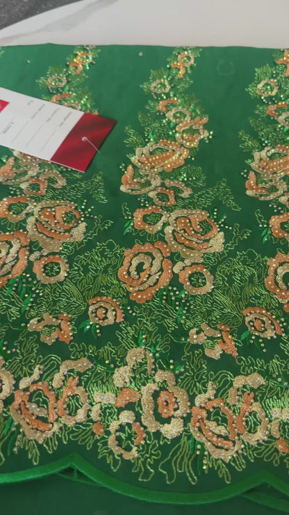 Premium Swiss Embroidery – One-of-a-Kind